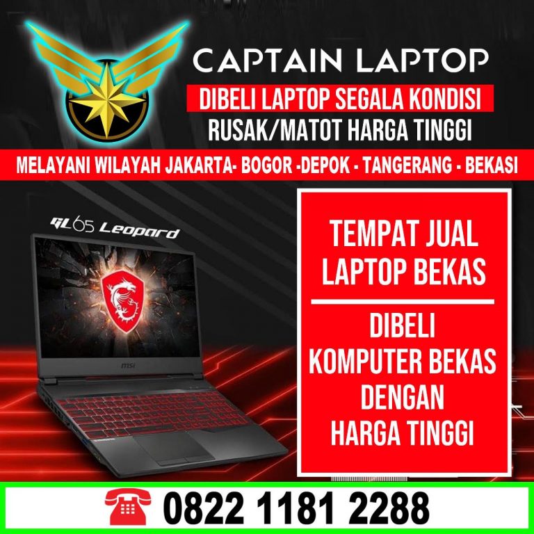 JUAL BELI LAPTOP BEKAS Captain Laptop